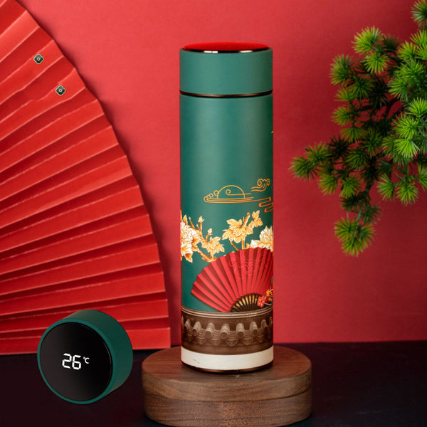 Smart temperature display water cup LED screen