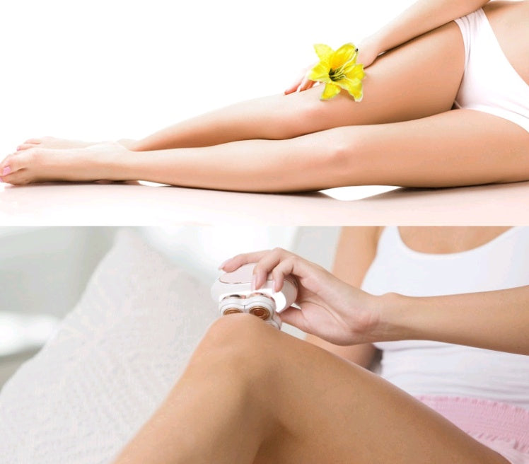 4-head hair removal device in box
