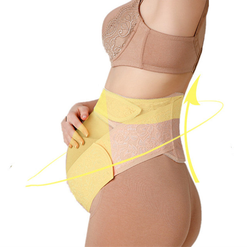 Adjustable pregnancy support belt