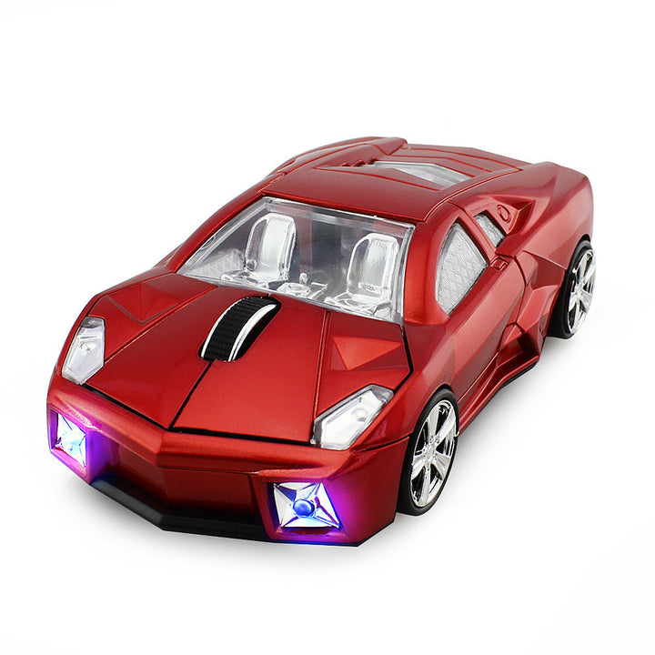 Car-shaped wireless mouse - packaging and box included