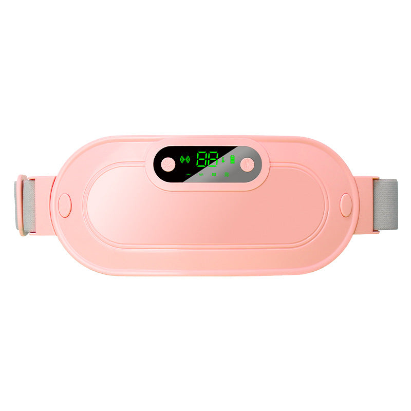 Menstrual heating pad digital display