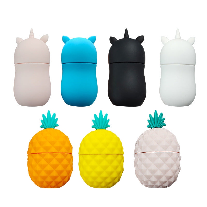 Facial ice roller silicone tray multiple colors