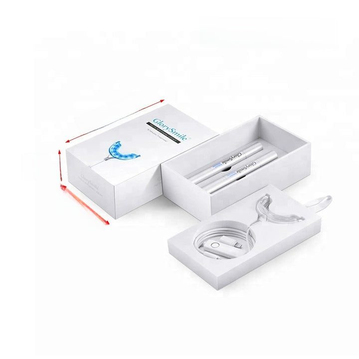 Whitening kit compact travel-ready design