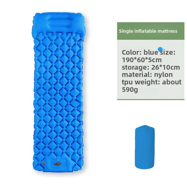 Inflatable Camping Mattress - Portable Outdoor Sleeping Pad