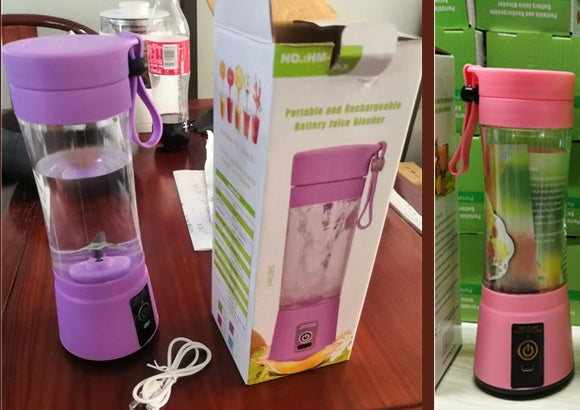 USB rechargeable juice mixer blender