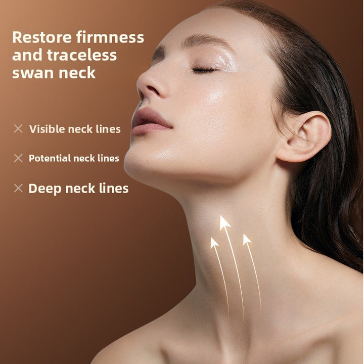 Face and neck LED mask in use lifestyle