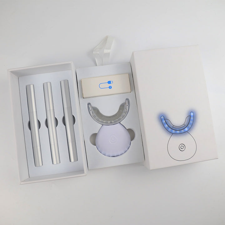 Wireless dental whitening tool compact design