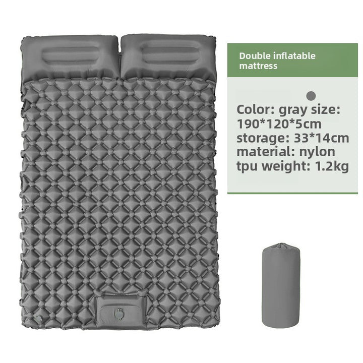 Inflatable Camping Mattress - Portable Outdoor Sleeping Pad