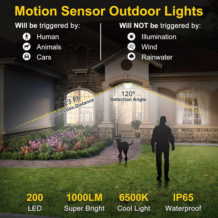 222 LED solar light installed outdoor