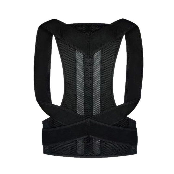 Adjustable back brace ergonomic design