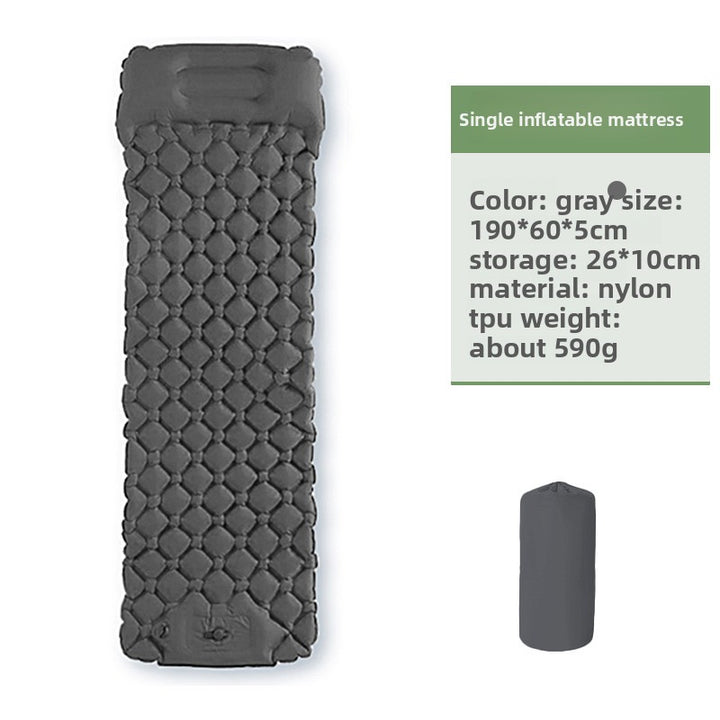 Inflatable Camping Mattress - Portable Outdoor Sleeping Pad