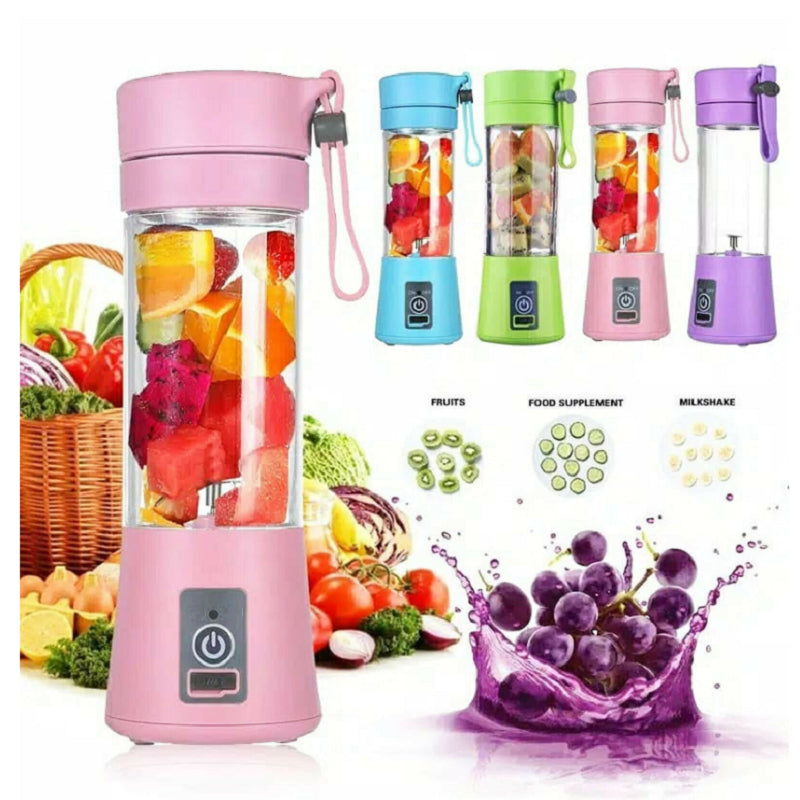 Mini portable blender 6-blade design