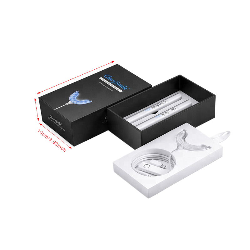 Teeth whitening gel and device set