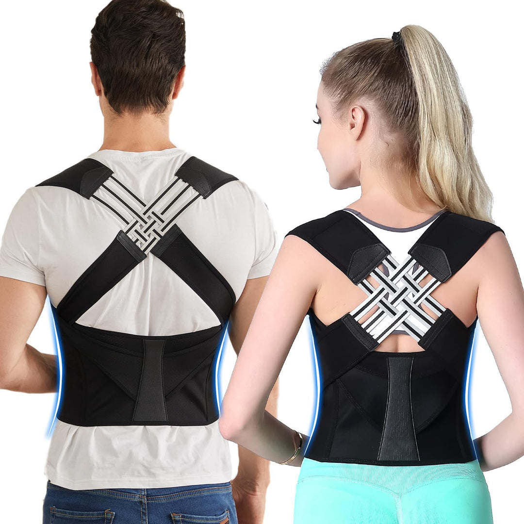 Posture corrector shoulder back support brace
