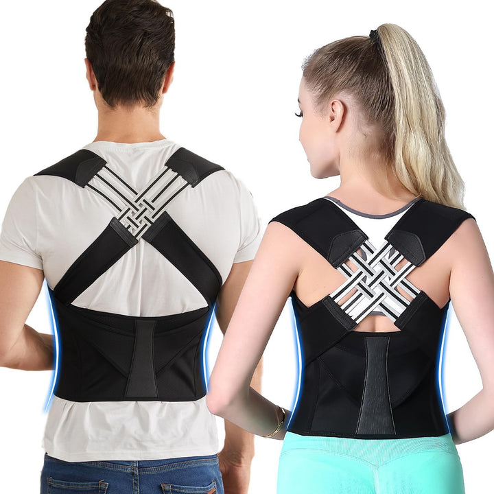 Posture corrector shoulder back support brace